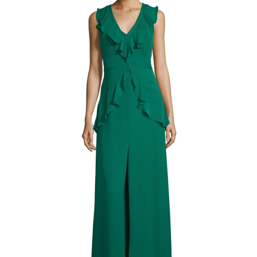 PARKER BLACK Rossie Dress Deep-V Sleeveless